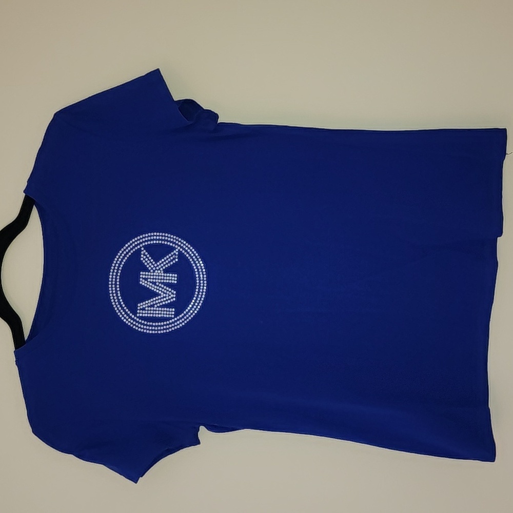 Michael Kors Blue T-Shirt with Logo
